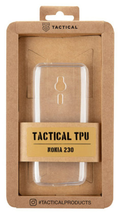 Tactical TPU pouzdro Nokia 230, Clear