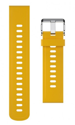 Aligator Watch Straps 22 silikonový řemínek,Yellow