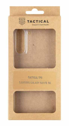 Tactical TPU pouzdro Samsung Galaxy S21 FE, Clear