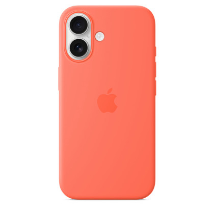 iPhone 16 Silicone Case MagSafe Tangerine