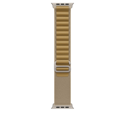 Apple 49mm Alpine Loop - M Natural Titan, Tan