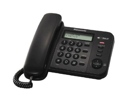 Panasonic KX-TS560FXB CLIP, černý