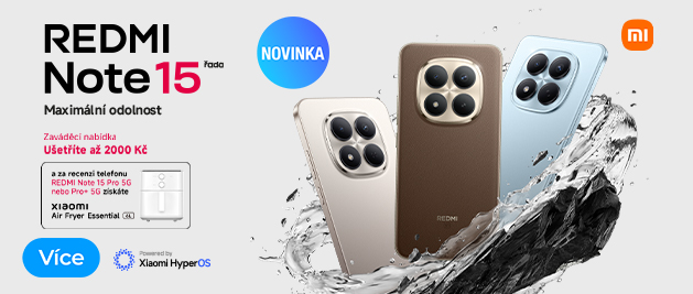 Xiaomi Redmi Note 15 Banner HP malý