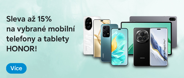Honor akce až 15% sleva Banner HP malý