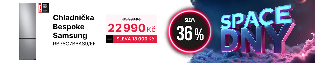 SPACE DNY bespoke lednička Banner kategorie