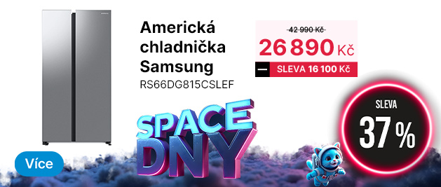 SPACE DNY americká lednička Banner HP malý