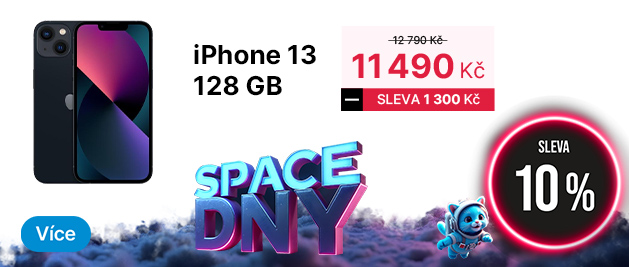 SPACE DNY iPhone 13 - banner HP malý