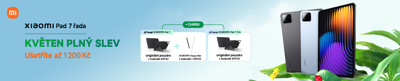 Novinky Xiaomi Pad 7 řady Banner kategorie TAB