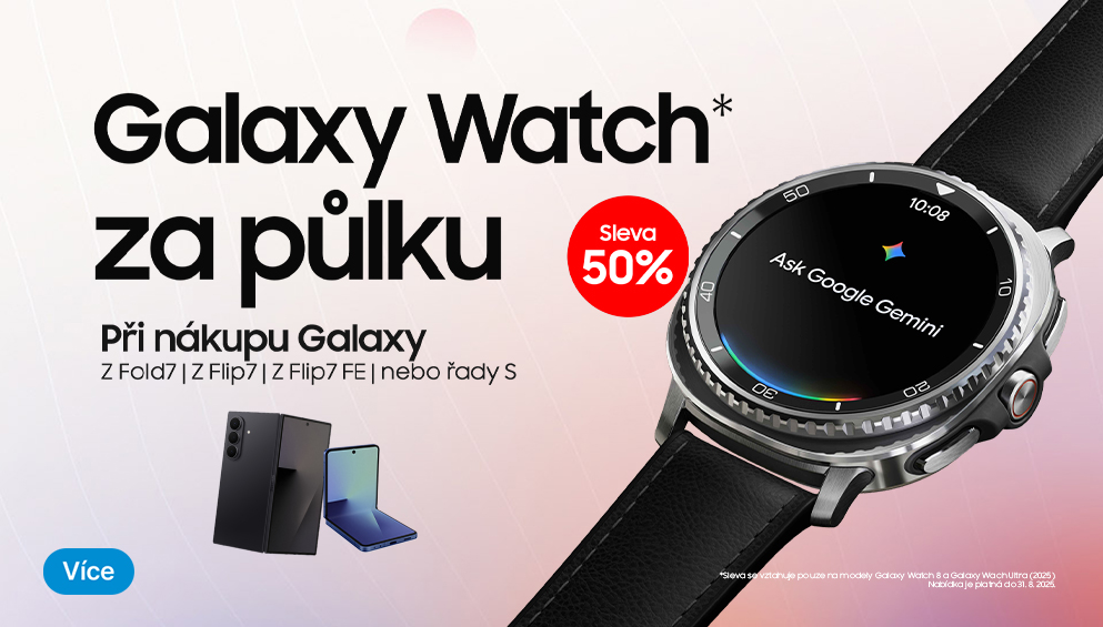 Galaxy Watch za půlku Banner HP slider
