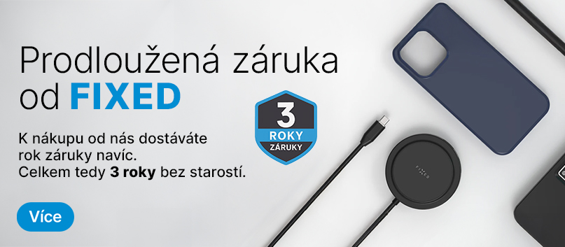 Prodloužená záruka produkty Fixed Banner detail produktu