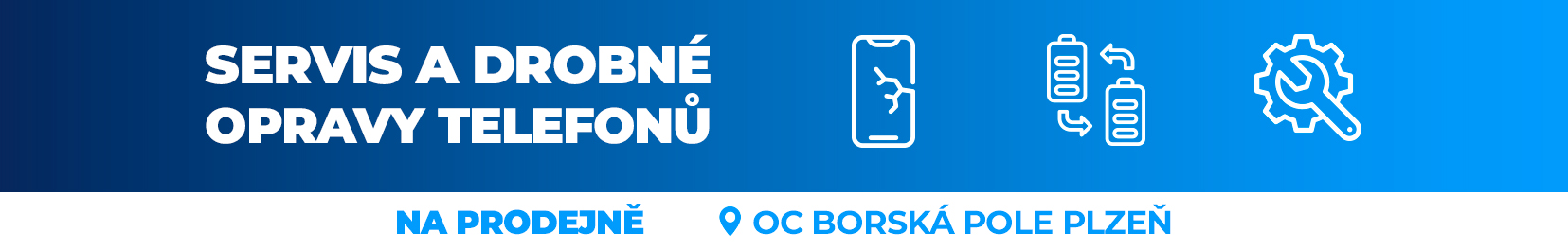 Servis Plzeň Bory_Banner detail prodejny