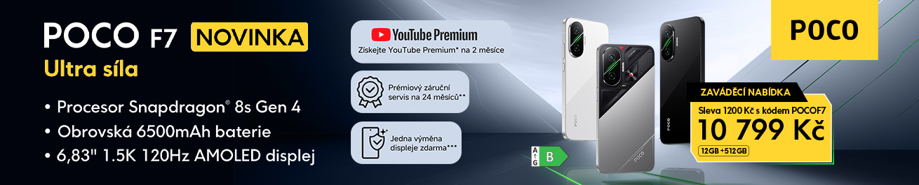 Novinka POCO F7 banner kategorie
