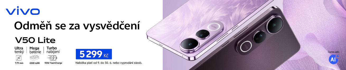 Odměna za vysvědčení vivo V50 lite - Banner kategorie MT