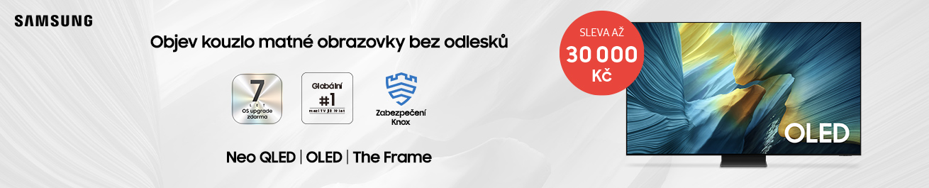 Samsung TV výhodněji Banner kategorie