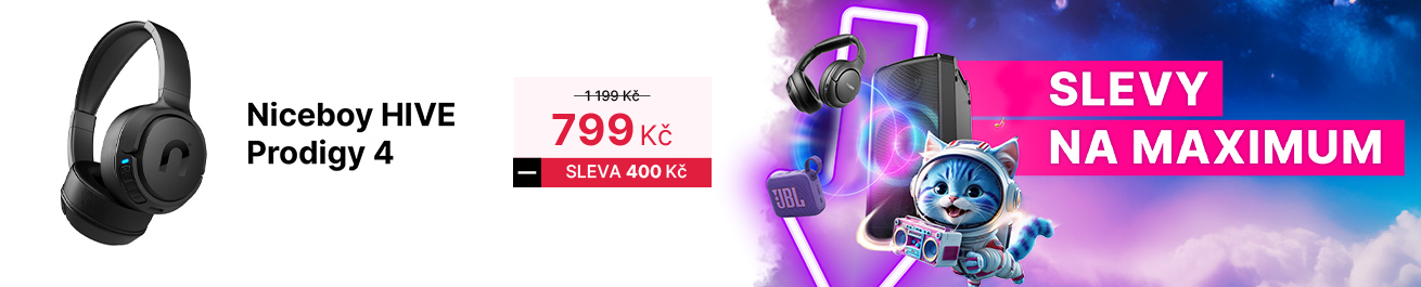 Týden hudby na iSpace Niceboy Hive Prodigy Banner kategorie