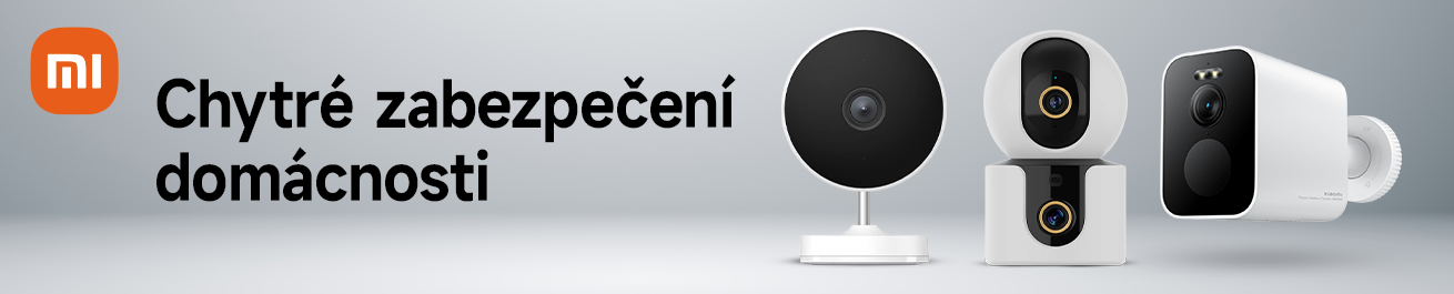 Chytré zabezpečení domácnosti Banner kategorie