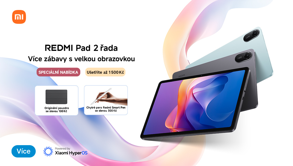 Novinky Xiaomi Redmi Pad 2 Banner HP slider