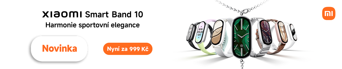 Xiaomi Smart Band 10 novinka Banner kategorie