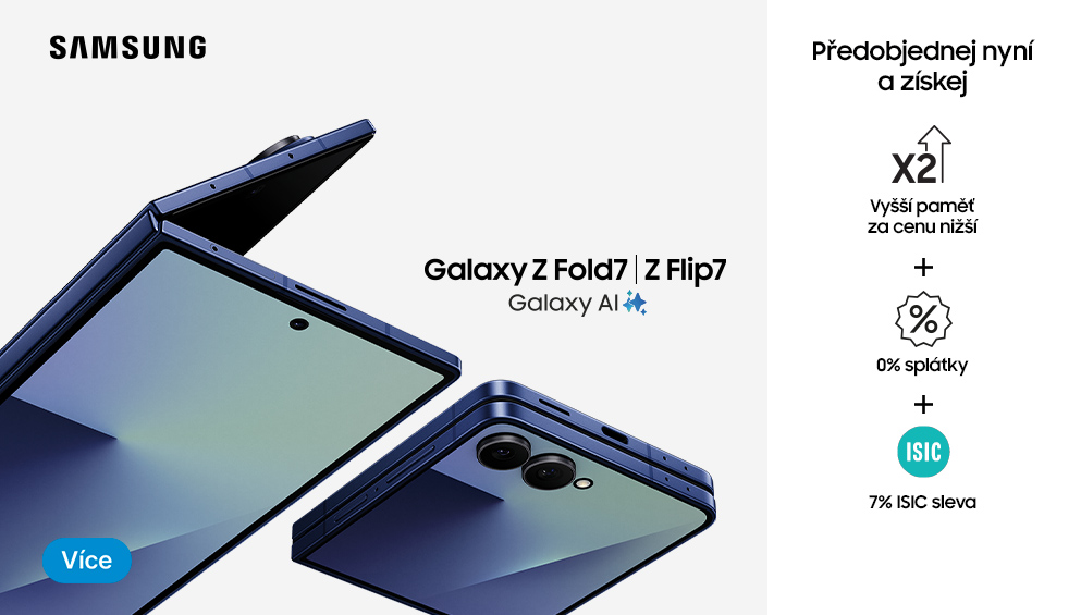 Novinky Samsung Galaxy Z Flip7 a Z Fold7 HP slider banner