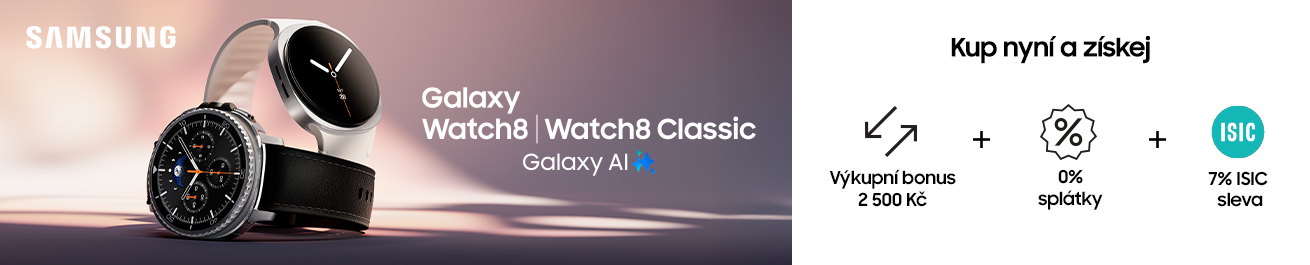 Novinky Galaxy Watch prodej Banner kategorie