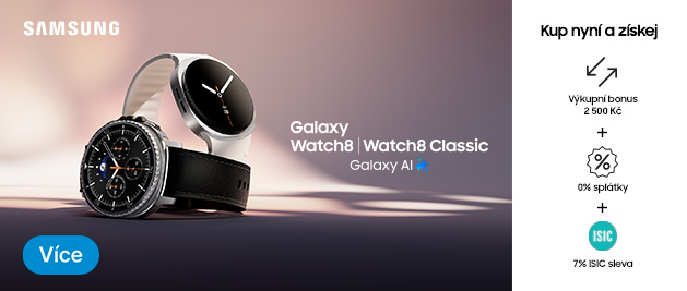 Novinky Galaxy Watch 8 banner HP malý