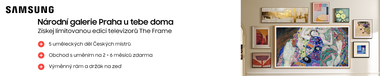 Akce Samsung The Frame Banner kategorie