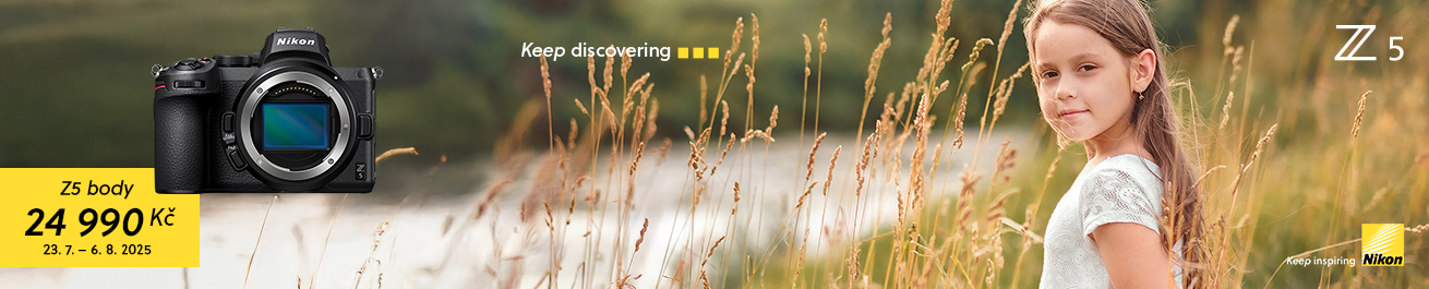 Nikon Z 5 léto Banner kategorie