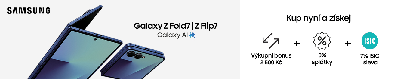 Novinky Galaxy Fold7 a Flip7 Banner kategorie