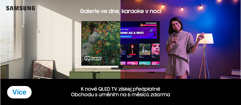 Předplatné obchodu s uměním zdarma k Samsung TV banner detail produktu