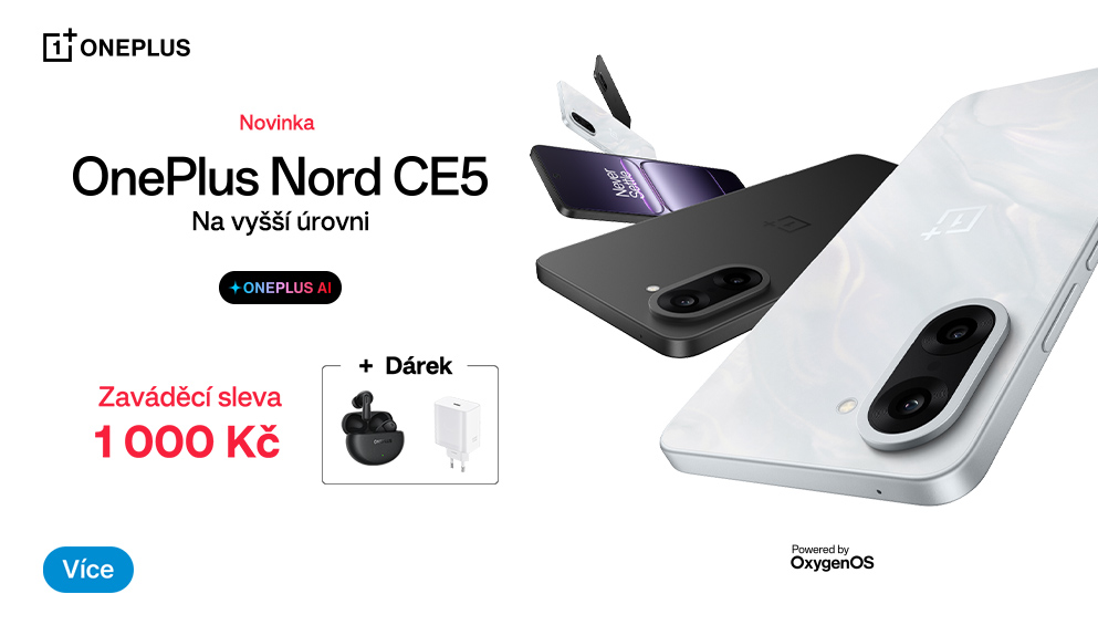 Novinka OnePlus Nord CE5 Banner HP slider