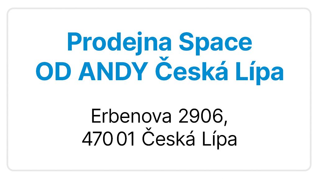 Prodejna Space - Liberec