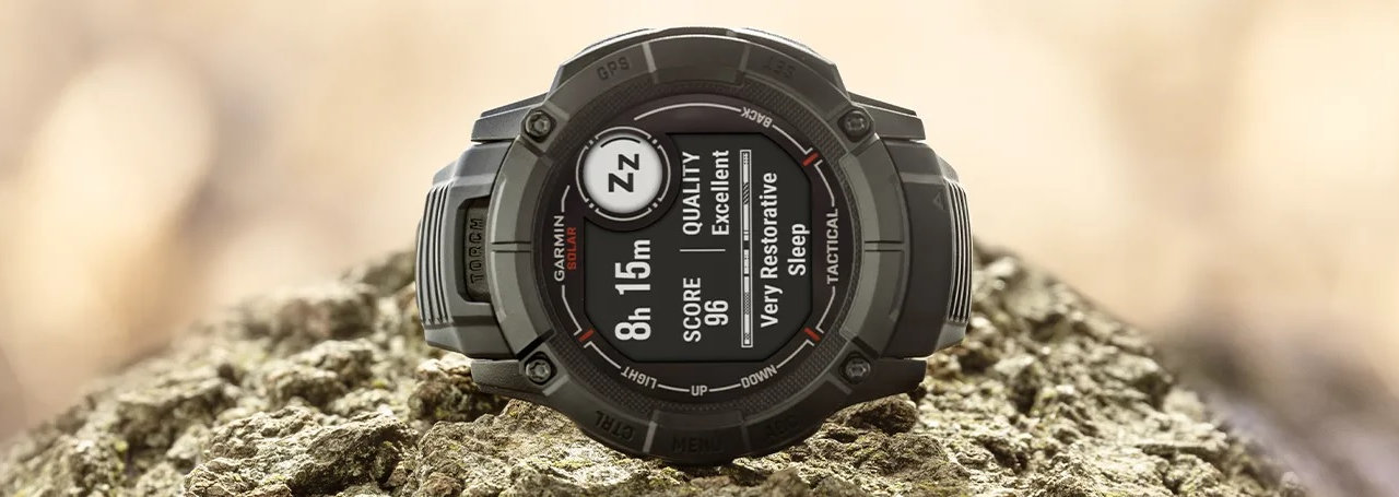 Chytré hodinky Garmin Instinct 2X Solar odolnost