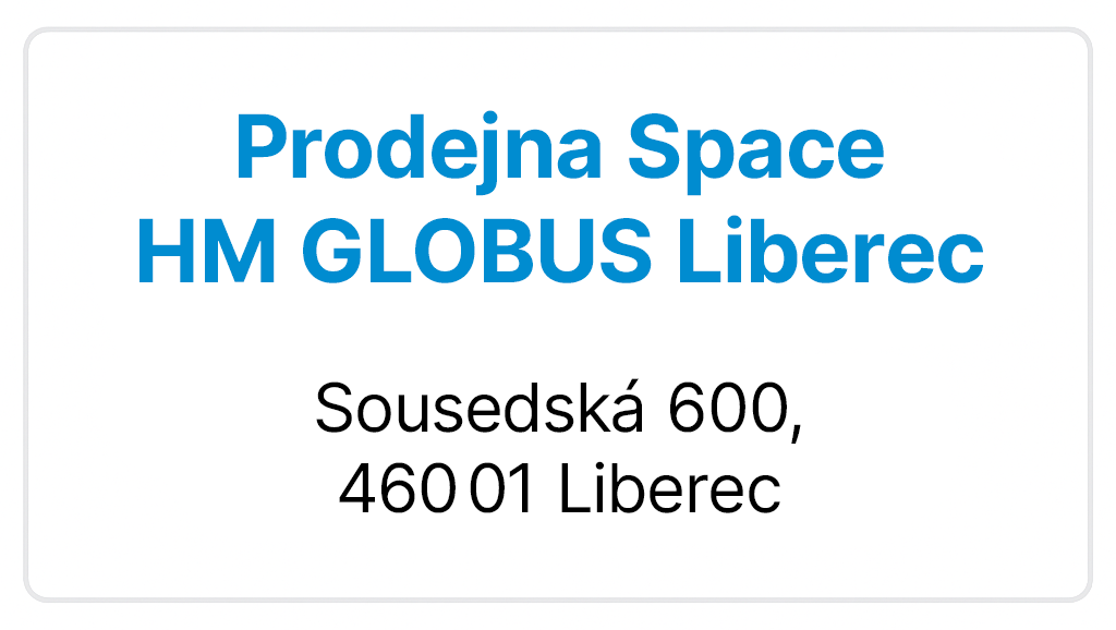 Prodejna Space - Liberec