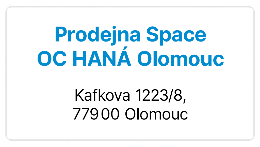 Prodejna Space - Olomouc