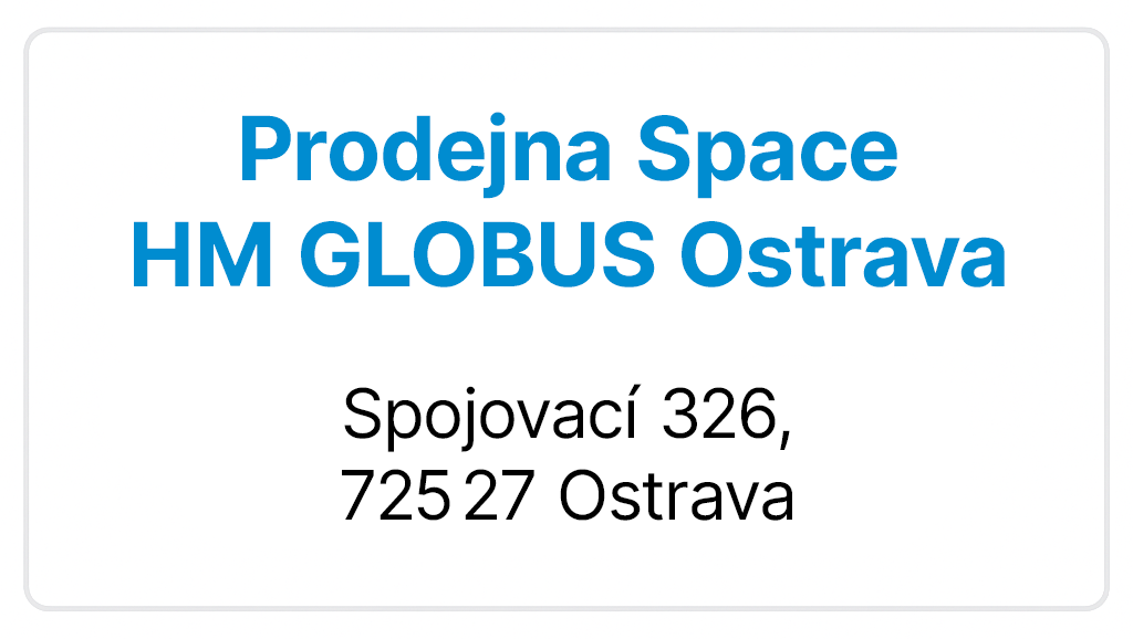Prodejna Space - Ostrava