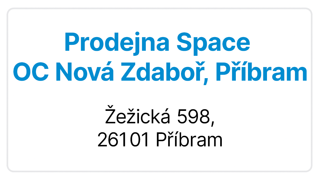 Prodejna Space - Příbram