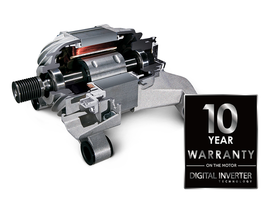 Úzká Parní Pračka Samsung WW70FG3M05AWLF digitální invertorový motor