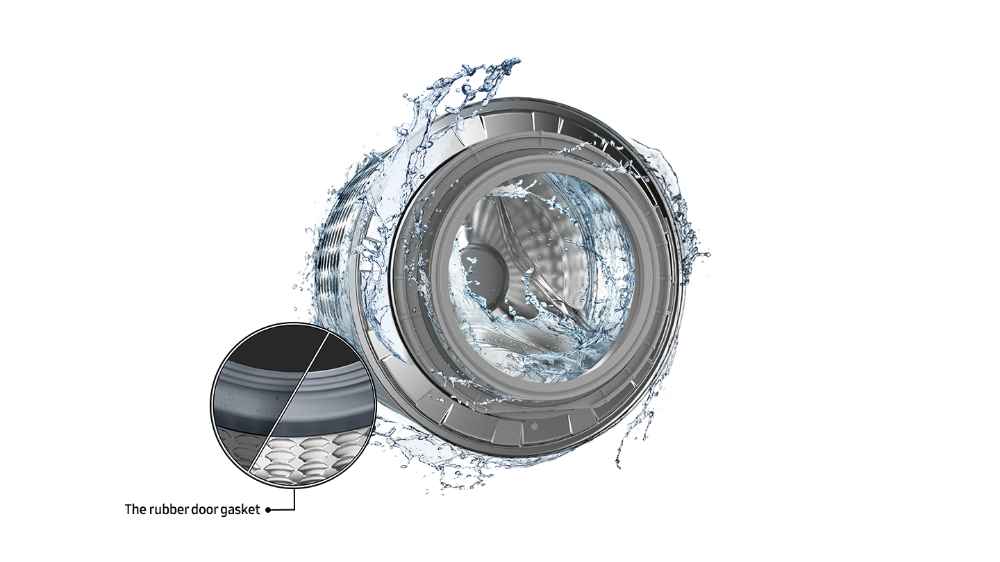 Úzká Parní Pračka Samsung WW80FG3M05AWLF program na čištění bubnu