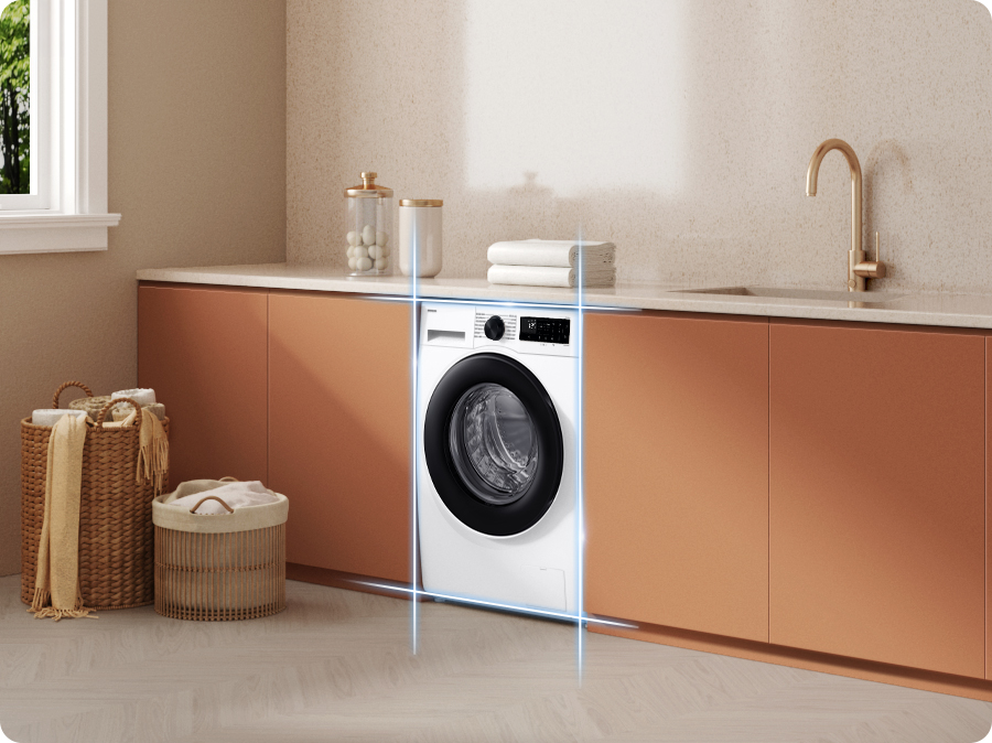 Úzká Pračka Samsung WW90DG5G34ABL technologie SpaceMax