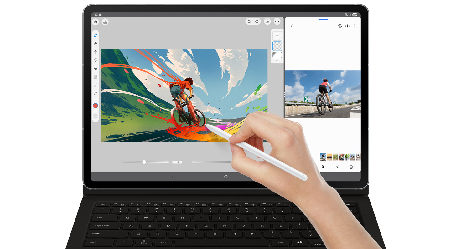 článek novinky Galaxy Tab S10 Fe a výhody chytrého pera S Pen, součást balení