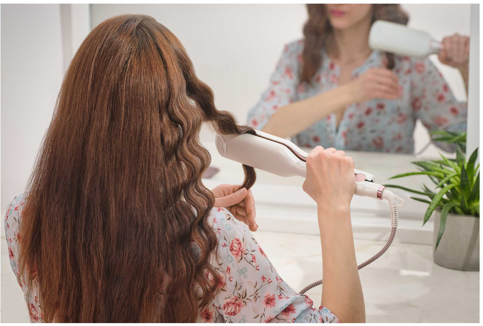 Žehlička na vlasy/vlnkovačka Sencor SHI 4700GD, profesionální vlny