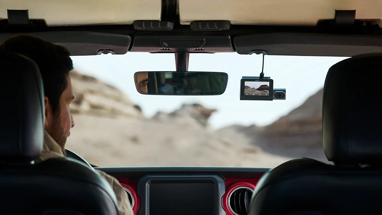 Set přední a zadní autokamery 70mai Cam 4K T800 HDR + RC24 + 256GB karta