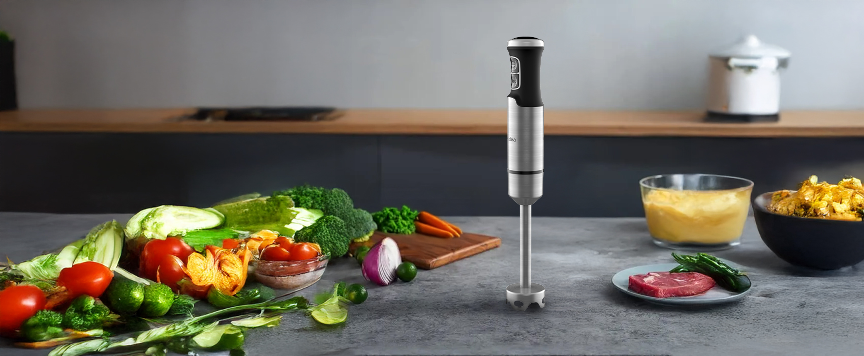 Midea BH1001W Ruční mixér