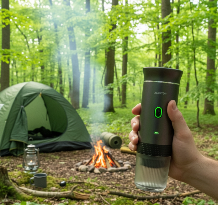 ALIGATOR přenosný kávovar PortaCaffé 3v1