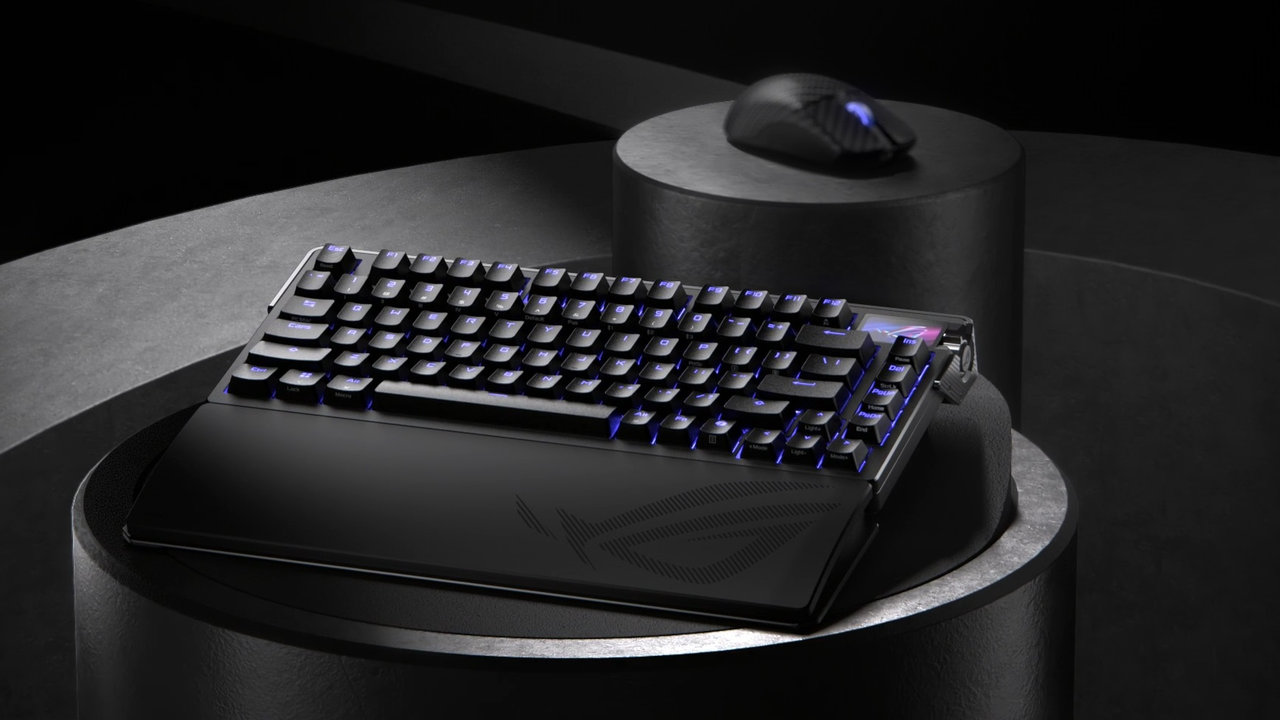 Herní klávesnice ASUS ROG Azoth Extreme (ROG NX Snow / PBT), rozložení US