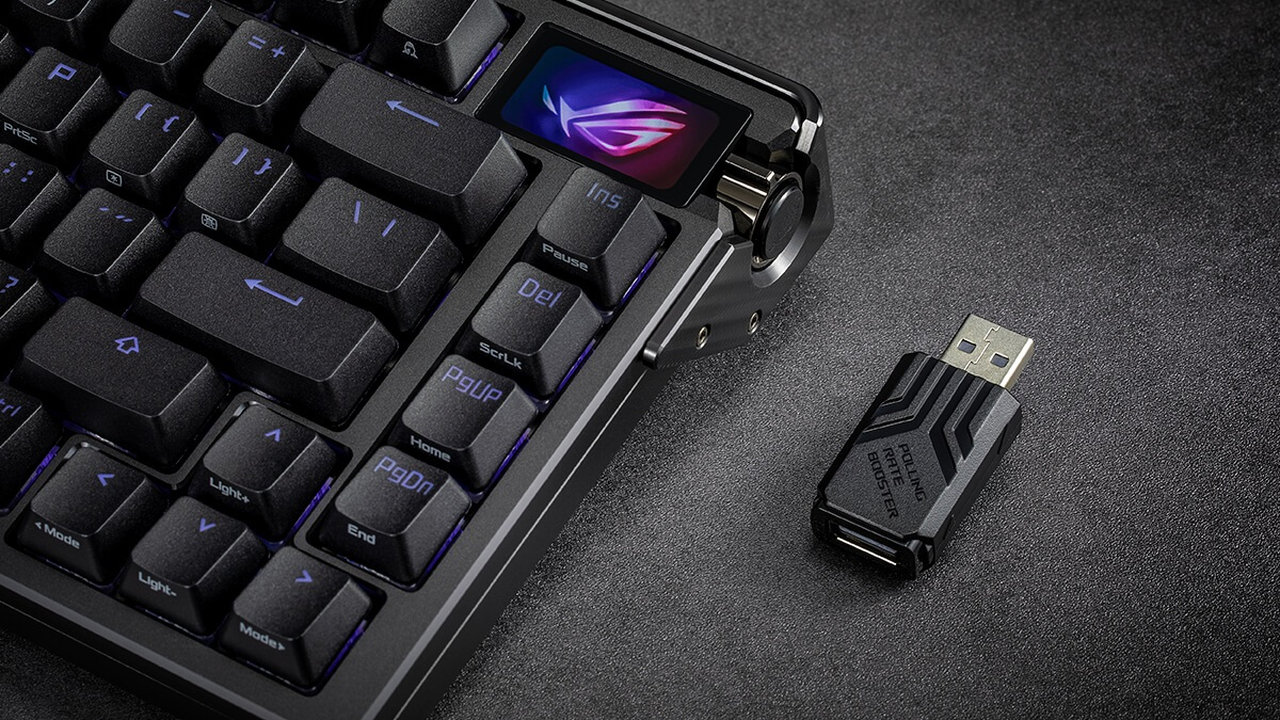 Herní klávesnice ASUS ROG Azoth Extreme (ROG NX Snow / PBT), rozložení US