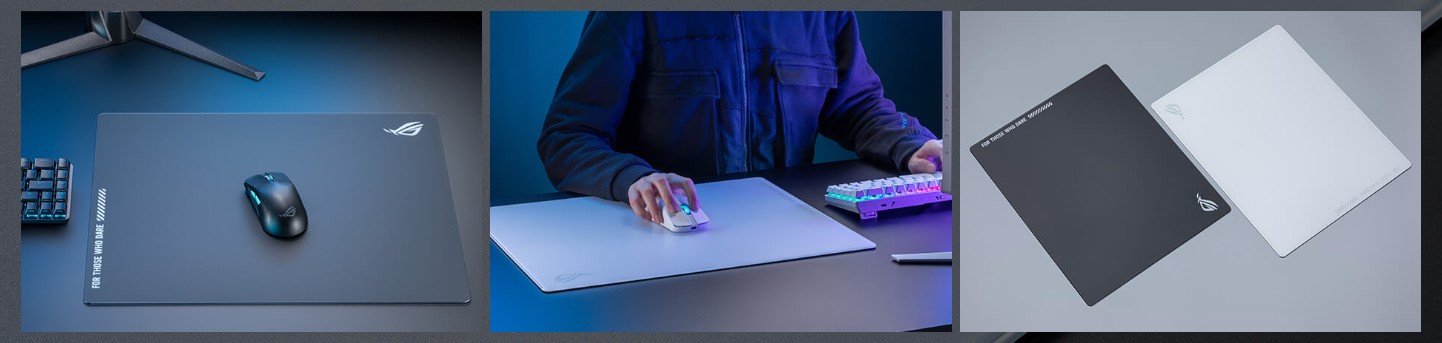 ASUS ROG Moonstone ACE, podložka pod myš z tvrzeného skla