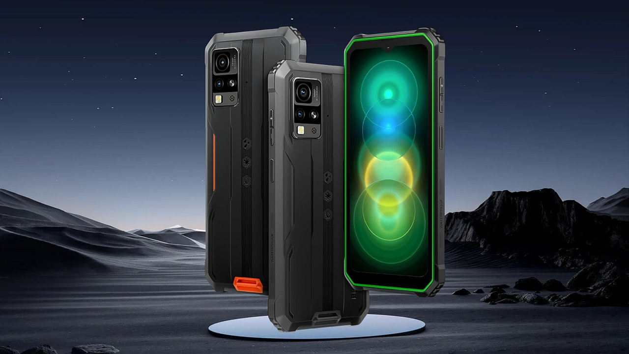 Odolný mobilní telefon Aligator Blackview BV4800 SE,