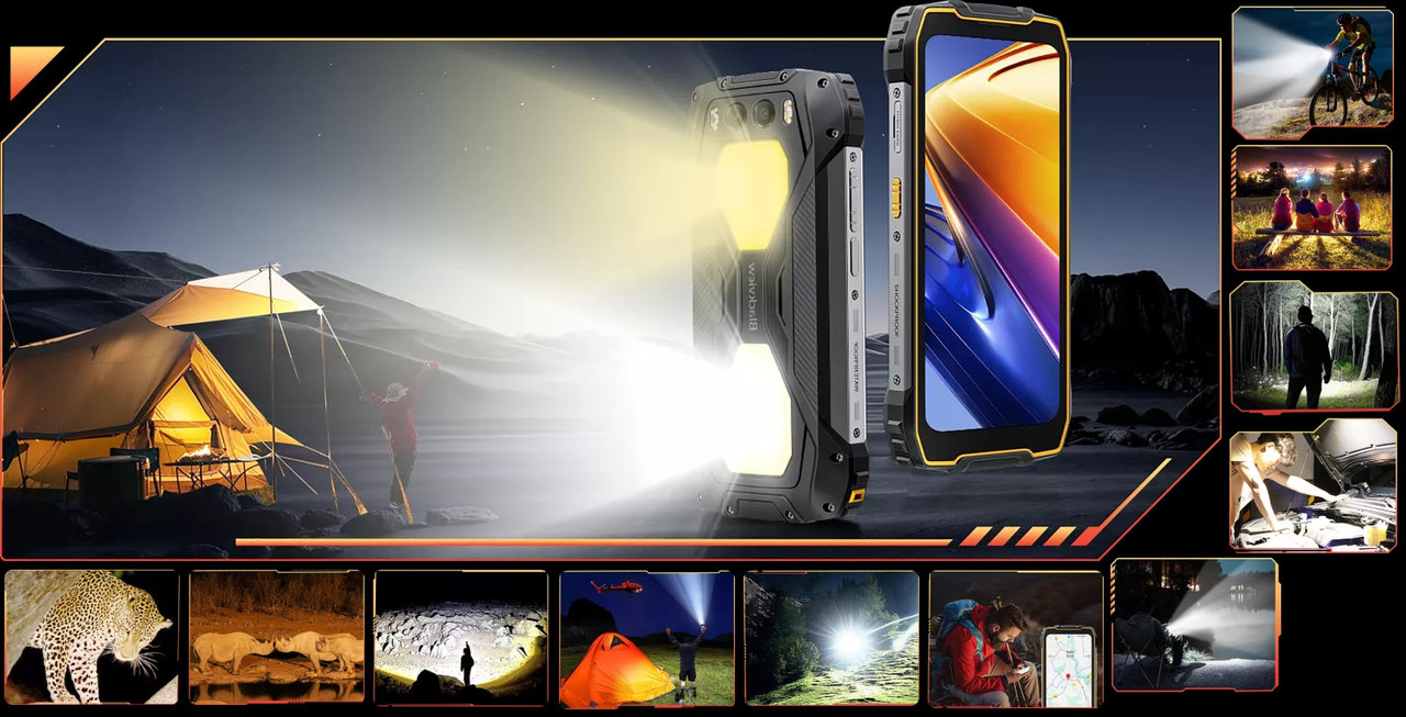 Odolný mobilní telefon Aligator Blackview BV7300