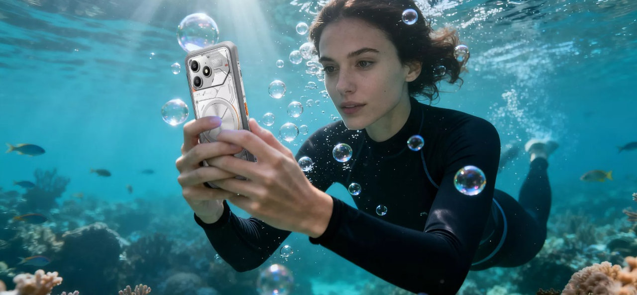 Odolný mobilní telefon Aligator Blackview FORT 100
